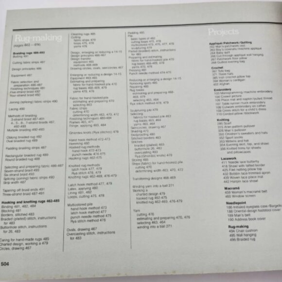 VTG 1979 Complete Guide to Needlework by Reader's Digest Hardcover Illustrated - Picture 15 of 15